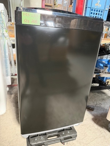 F43 ニトリ製/2024年式/6kg/全自動洗濯機/NT60L1BK★美品★