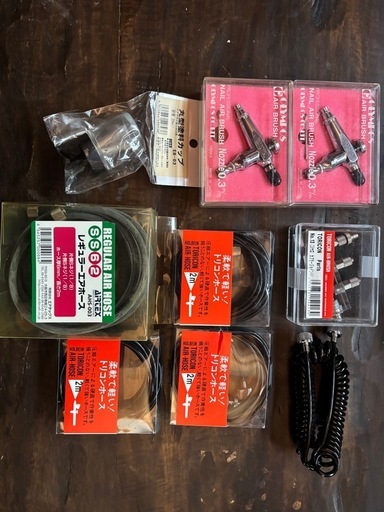 新品未使用ネイルエアブラシセット