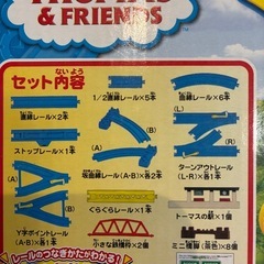 トーマスプラレールくみかえかんたんレールセットの画像