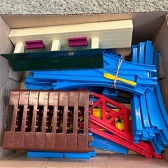 トーマスプラレールくみかえかんたんレールセットの画像