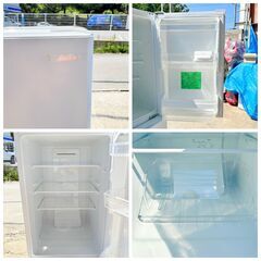 【❗️✨コンパクト設計✨❗️】ヤマダセレクト 2ドア冷蔵庫 156L コンパクト✨ 高年式2022年✨一人暮らしに最適 ✨簡易清掃・動作確認済み❗️の画像