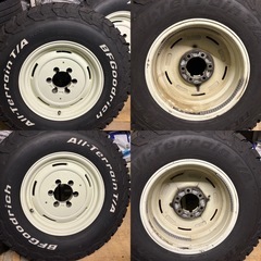 ランクル60使用　DEAN16インチホイール　GoodrichK03タイヤセットの画像