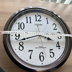 シチズン　電波壁掛け時計の画像