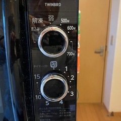 取引中ツインバード電子レンジの画像