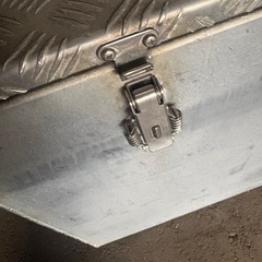 トラック アルミ縞板 工具箱の画像