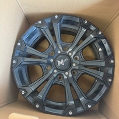 ハイエースホイール（JABERIN セミグロスブラック）の画像