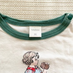 【futafuta】フタフタ 半袖Tシャツ 80 バースデイ ベビー 女の子 男の子 の画像