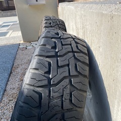 ジムニー・シエラjb74 RAYSホイール A lap J 4本、タイヤ、ナットの画像