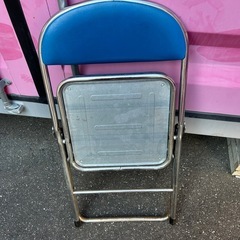 パイプ椅子※綺麗ではないですの画像