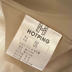 HOTPING トレンチコート　ベージュ‼️最後のお値下げ‼️の画像