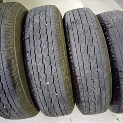 ブリヂストン夏タイヤ165R13LT 6PRサクシード/プロボックス  　　　　　　　 の画像