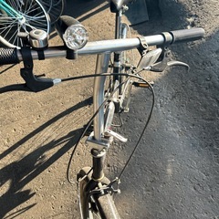 【折り畳みギア無し】折り畳み自転車 ブラック 20インチ の画像