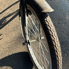 【折り畳みギア無し】折り畳み自転車 ブラック 20インチ の画像