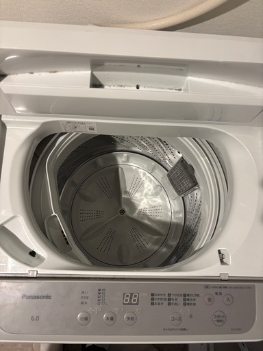 引っ越しのため】2023年製 Panasonic NA-F6B1 縦型洗濯機 6kg 【公式通販】