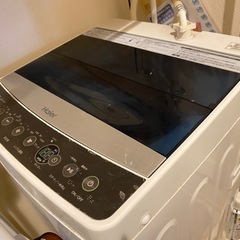 風乾燥機能付きの洗濯機の画像