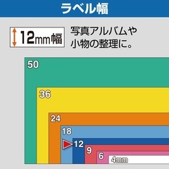 テプラPro １２㎜の画像