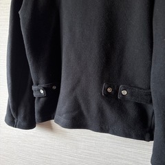 【120〜130相当】agnes b. ENFANT アニエスベー アンファン カーディガン 8ans カーディガンプレッション 長袖 裏起毛 ブラックの画像