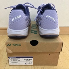 【美品】　YONEX テニスシューズ パワークッションソニケージGC 25cmの画像
