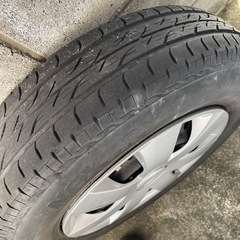 4本、タイヤとホイール145/80/R13の画像