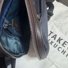 定価2万円　未使用　水シボジャガードワンショルダーバッグTAKEOKIKUCHI  の画像