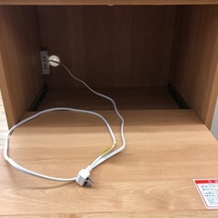 【ドリーム川西店御来店限定】☆ジモティー見たよ♪割引☆  レンジ台  クリーニング済み 【2125560000058766】の画像