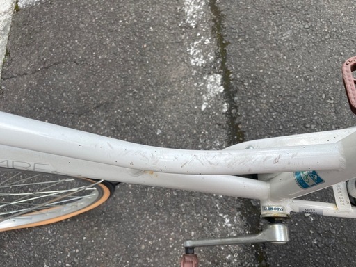 決まりました。自転車