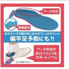 【新品】転びやすいお子様へ　キッズインソール　16-17.5cmの画像