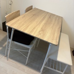 【引き取り限定
】ダイニングテーブルセットの画像