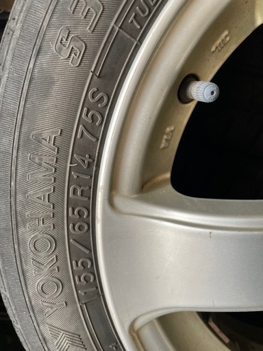 ‼️限定1セット‼️155 65 14  タイヤホイールセット　