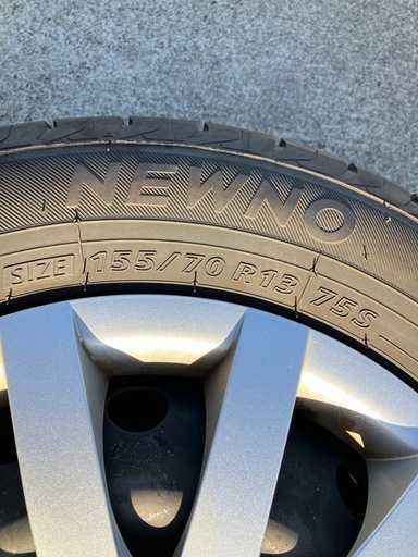 サマータイヤ155/80Ｒ13
