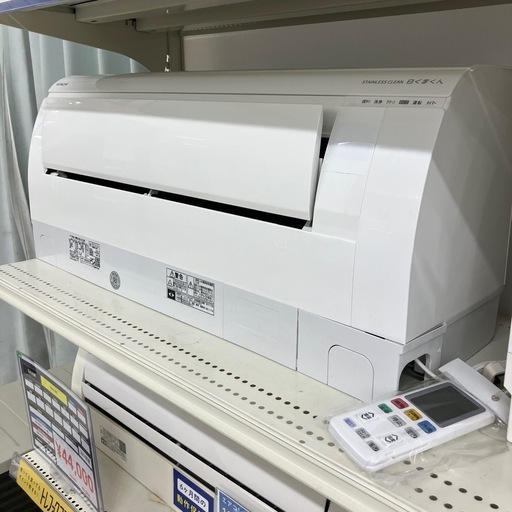 安心の6ヶ月保証つき！HITACHI壁掛けエアコン2021年製2.2kW【トレファク堺福田】