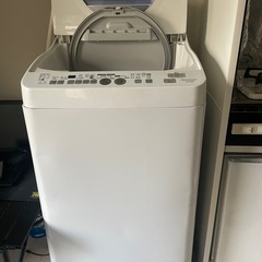 SHARP社洗濯機(乾燥機能付き)の画像