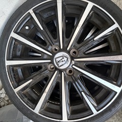 タイヤ　アルミホイールの画像
