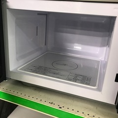 ジャングルジャングル貝塚店　レンジ　日立　2023年製　横開き　フラットタイプ　黒　ブラック　単機能電子レンジ　50／60Hz ヘルツフリー　LEDタイマー　4段階　中古　貝塚市　二色浜の画像