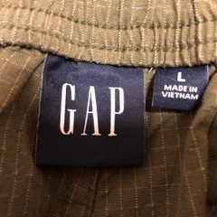 ★これからの季節に！★GAP製チノパンLサイズ★メンズ★人気のカーキ！★の画像