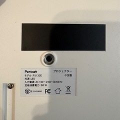 【決まりました】プロジェクターの画像