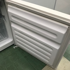 ジャングルジャングル貝塚店　冷蔵庫　ツインバード　2021年製　2ドア　右開き　白　ホワイト　ファン式　間冷式　コンパクト　耐熱トップテーブル　中古　貝塚市　二色浜の画像