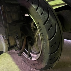 【New】実働 BT新品 バリ溝 ホンダ AF61 トゥデイ 4スト 原付 バイク スクーター ブラックの画像