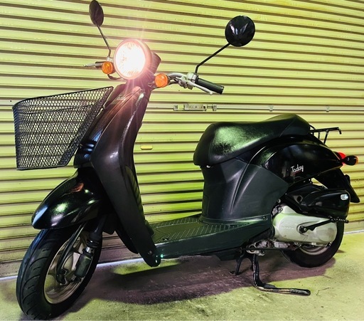 【売約済】実働 BT新品 バリ溝 ホンダ AF61 トゥデイ 4スト 原付 バイク スクーター ブラック