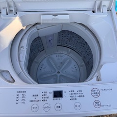 無印良品2018年製　洗濯機の画像