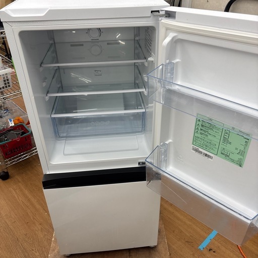 ☆ドリーム荒牧店☆ジモティー割引有☆【クリーニング済み】ハイセンス/2ドア冷蔵庫/HR-D1304/135L/2022年製
