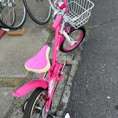14インチ子供も自転車の画像