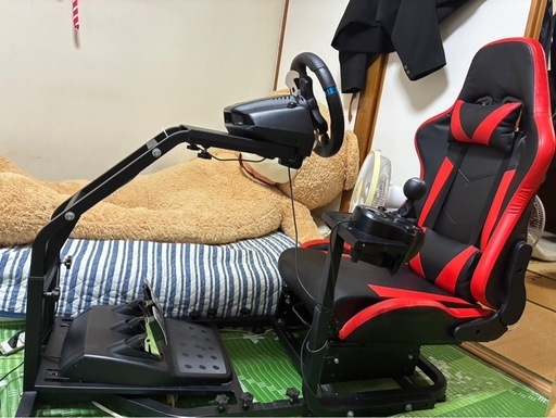【値下げ】ハンコン一式（Logicool G29＋シフター＋コックピット＋チェア付き）