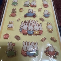ミッフィーぷくぷくシール 新品の画像