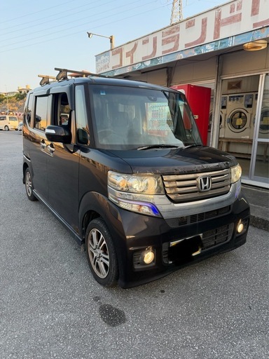 売約済)H26 ホンダN-BOXカスタム✨車検長い格安‼️ (TOMY) てだこ浦西