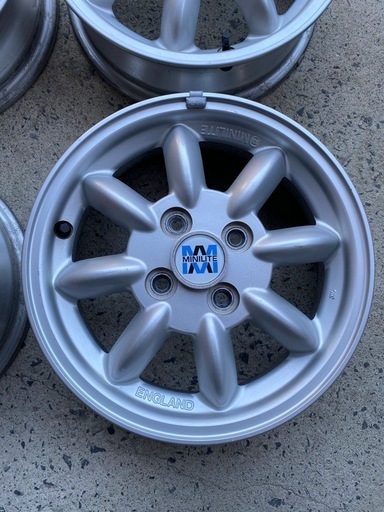 MINILITE ミニライト純正 14インチアルミホイール 14×4.5J PCD100