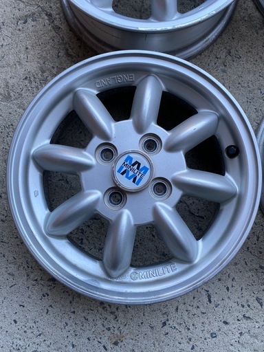 MINILITE ミニライト純正 14インチアルミホイール 14×4.5J PCD100