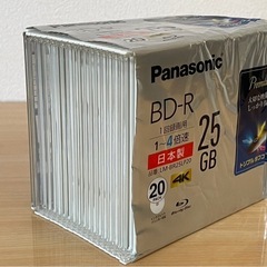 Panasonic パナソニック　BD-R 25GB 1〜4倍速　19枚　開封済みの画像