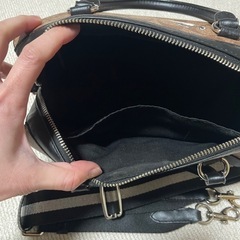 coachスヌーピーバックの画像