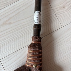 山本勝之助商店　かねいち　棕櫚箒　5玉手箒ロングタイプ鬼毛の画像